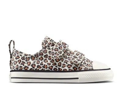 Converse Babies'   Chuck Taylor All Star Easyon Low Td 'leopard' In Multi