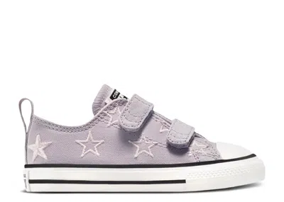 Converse Babies'   Chuck Taylor All Star Easyon Low Td 'starry' In Gray