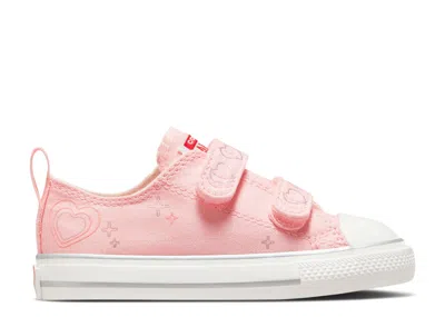 Converse Babies'   Chuck Taylor All Star Easyon Low Td 'y2k Hearts' In Pink