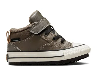 Converse Babies'   Chuck Taylor All Star Easyon Mid Td 'malden Street - Truffle' In Green