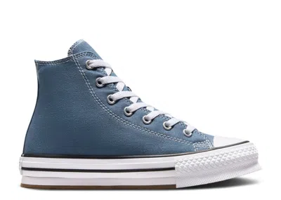 Converse Chuck Taylor All Star Eva Lift High Gs 'lakeside Blue' In Pink