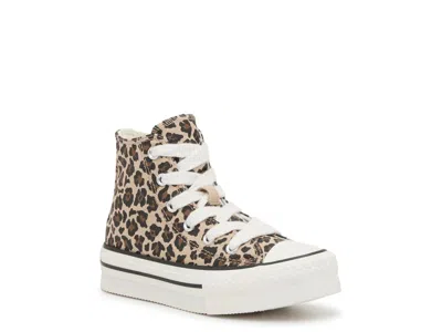 Converse Chuck Taylor All Star Eva Lift Hightop Sneaker Kids' In Animal Print