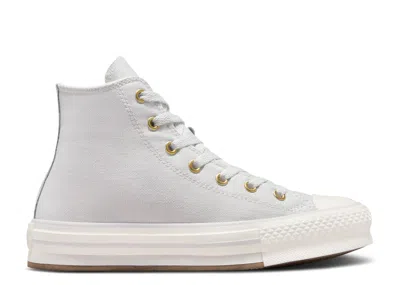 Converse Chuck Taylor All Star Eva Lift Platform High Gs 'tonal Canvas - Barely Grey' In Gray