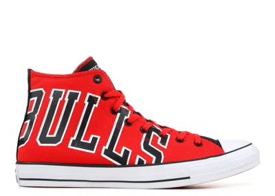 Converse Chuck Taylor All Star Hi 'chicago Bulls' In Red