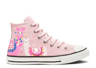 Converse Chuck Taylor All Star High Gs 'playful Llama' In Pink