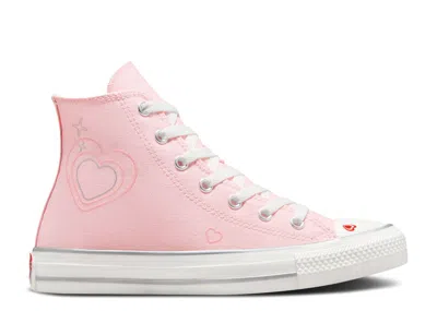 Converse Chuck Taylor All Star High Gs 'y2k Heart' In Pink