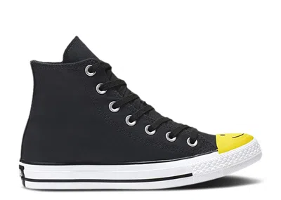 Converse Chuck Taylor All Star High 'smiley Face - Black'