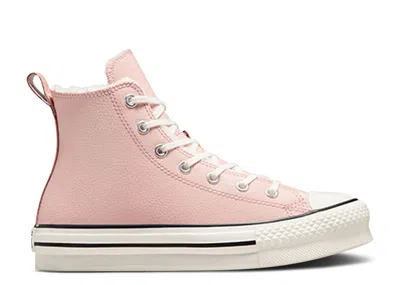 Converse Chuck Taylor All Star Lift Platform High Gs 'sherpa - Pink Sage'