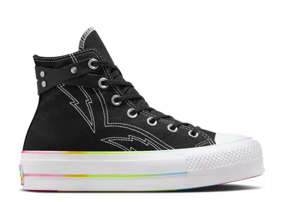 Converse Chuck Taylor All Star Lift Platform High 'pride 2024' In Black