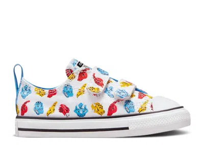 Converse Babies'   Chuck Taylor All Star Low Easy-on Td 'dino Daze' In White