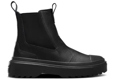 Converse Chuck Taylor All Star Lugged Chelsea Boot Gs 'triple Black'