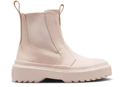 Converse Chuck Taylor All Star Lugged Chelsea Boot Ps 'blush Hush' In Pink