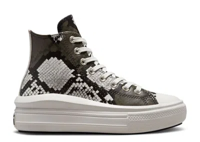 Converse Chuck Taylor All Star Move High 'authentic Glam' In Black