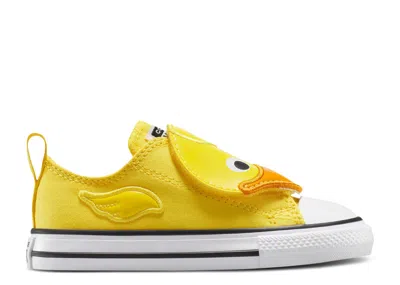 Converse Babies'   Chuck Taylor All Star One Strap Easyon Low Td 'pool Float Pack - Duck' In Yellow