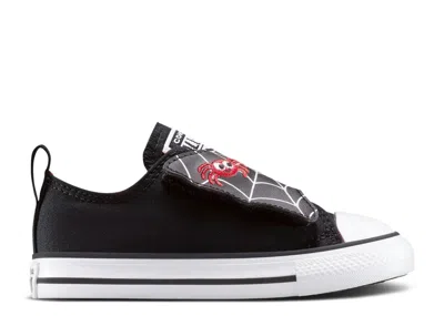 Converse Babies'   Chuck Taylor All Star One Strap Easyon Low Td 'spiderweb' In Black