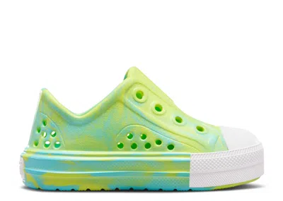 Converse Babies'   Chuck Taylor All Star Play Lite Cx Low Td 'triple Cyan Slime' In Green