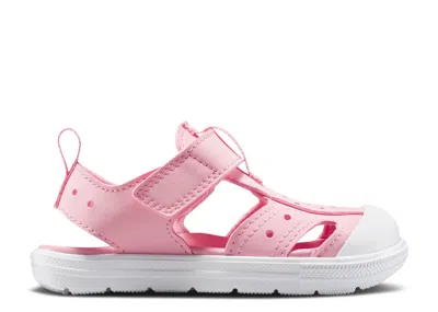 Converse Babies'   Chuck Taylor Utility Sandal Easyon Td 'light Jellyfish Jitter' In Pink