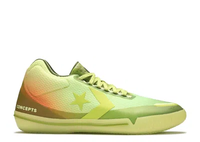 Converse Concepts X All Star Bb Evo 'southern Flame' In Green