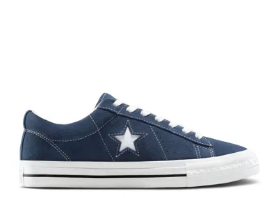 Converse One Star 95 Low 'navy Vintage White' In Blue