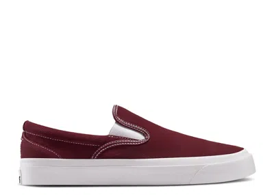 Converse One Star Cc Pro Suede Slip-on 'deep Bordeaux' In Red