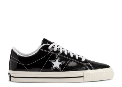 Converse One Star Low 'black Patent'