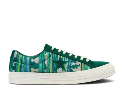 Converse One Star Low 'the Great Outdoors - Midnight Clover' In Green