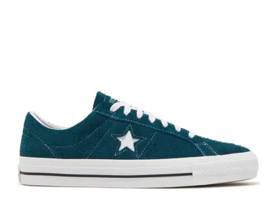Converse One Star Pro Low 'midnight Turquoise' In Blue