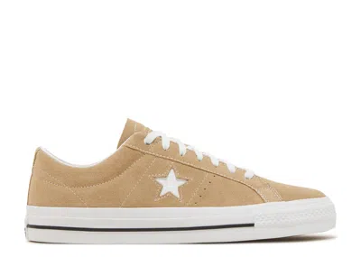 Converse One Star Pro Suede Low 'nomad Khaki' In Brown