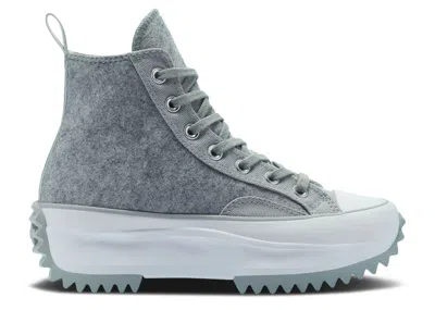 Converse Run Star Hike High 'black Ice - Ash Stone' In Gray