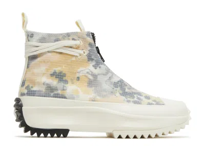 Converse Run Star Hike High 'washed Florals' In White