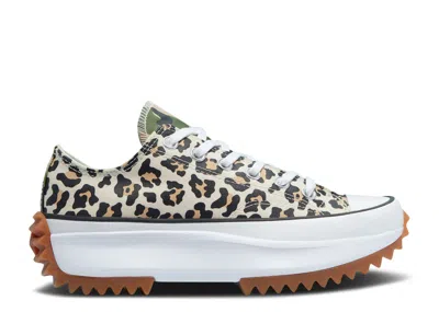 Converse Run Star Hike Low 'leopard' In Brown