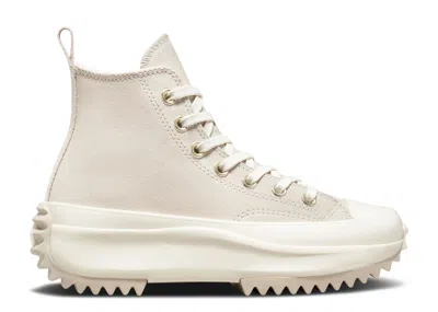 Converse Run Star Hike Platform High 'earthy Neutrals' In White