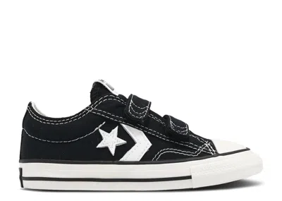 Converse Babies'   Star Player 76 Easy-on Low Td 'black Egret'