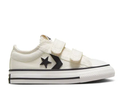 Converse Babies'   Star Player 76 Easy-on Low Td 'vintage White Black'