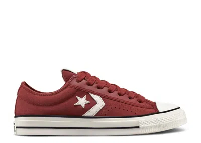 Converse Star Player 76 Low 'suede Remix - Rottin Apple' In Red
