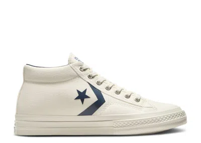 Converse Star Player 76 Mid 'egret Navy' In White