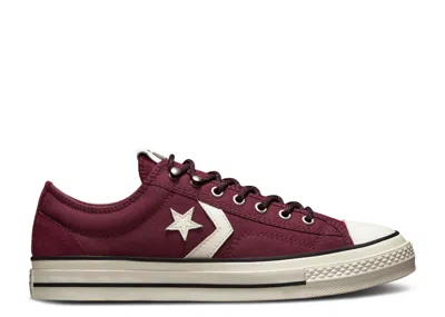 Converse Star Player 76 Retro Hike Low 'deep Bordeaux' In Red
