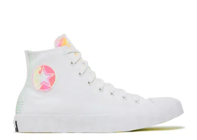 Converse Unt1tl3d High 'hi-vis Collection - White Iridescent'