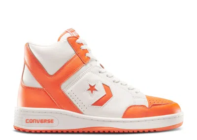 Converse Weapon Mid 'orange Vintage White'