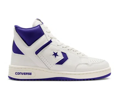 Converse Weapon Mid 'vintage White Court Purple'