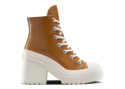 Converse Wmns Chuck 70 De Luxe Heel High 'cognac' In Brown