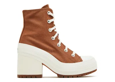 Converse Wmns Chuck 70 De Luxe Heel High 'tawny Owl' In Brown