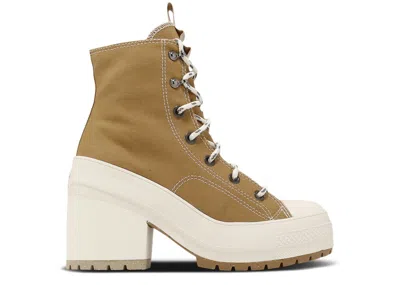 Converse Wmns Chuck 70 De Luxe Heel High 'utility - Trek Tan' In Brown
