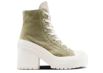 Converse Wmns Chuck 70 De Luxe Heel Platform High 'pony Hair' In Brown