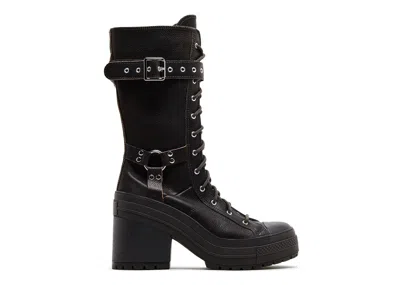 Converse Wmns Chuck 70 De Luxe Heel Xx Platform High 'mudguard Buckles' In Brown