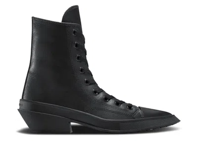 Converse Wmns Chuck 70 De Luxe Pointed Leather High 'triple Black'