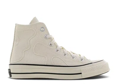 Converse Wmns Chuck 70 High 'egret Earth Camo' In White