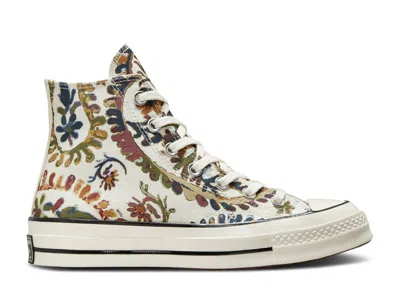 Converse Wmns Chuck 70 High 'fall Florals - Egret' In White