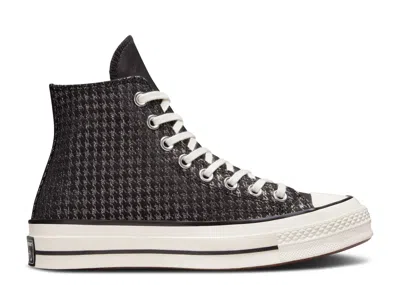 Converse Wmns Chuck 70 High 'houndstooth Shine - Black'