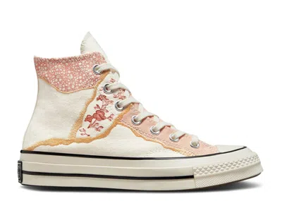 Converse Wmns Chuck 70 High 'metallic Floral' In White